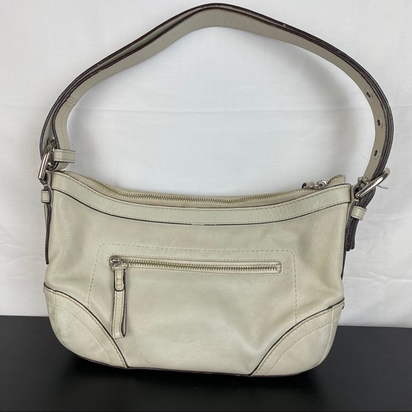 Coach Handbags - Leather Bag Off White